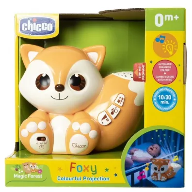 Kolorowy projektor Foxy Chicco