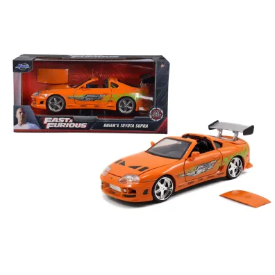 Szybcy i W�ciekli - Toyota Supra orange 1995 1:24 Simba