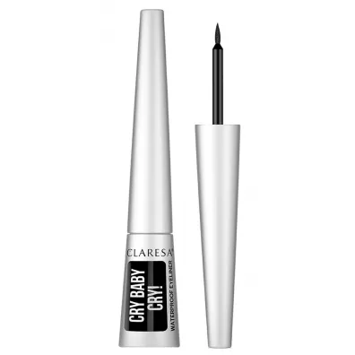 Claresa Cry Baby Cry Eyeliner wodoodporny czarny 4 g