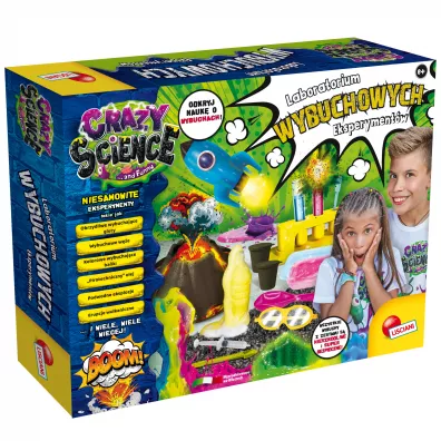 Crazy Science. Laboratorium wybuchowych eksperymentw Lisciani