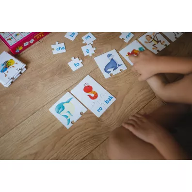 Puzzle edukacyjne. Ukadam i czytam Adamigo