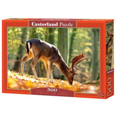 Puzzle 500 el. King of the Forest Castorland