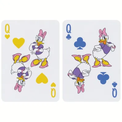Karty do gry Donald Duck, edycja 90-lecia, kolor niebieski