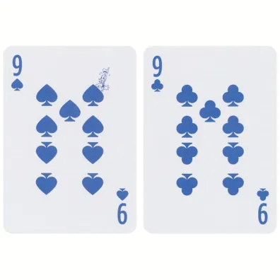 Karty do gry Donald Duck, edycja 90-lecia, kolor niebieski