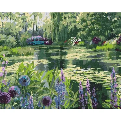 Ideyka Malowanie po numerach - Ogr�d Moneta 40x50cm