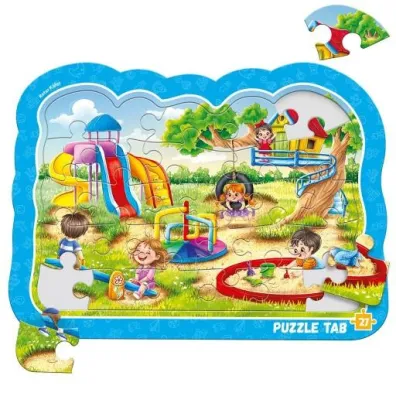 Puzzle ramkowe 24 el. Plac zabaw Roter Kafer