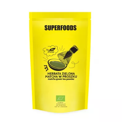 Bio Planet Herbata zielona matcha w proszku 500 g Bio