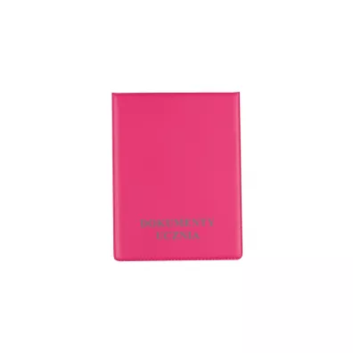 Biurfol Okadka na dokumenty ucznia Pink