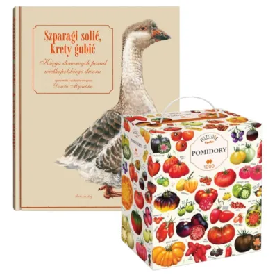 Puzzle Pakiet: Szparagi soli�, krety gubi�, Puzzlove CzuCzu 1000 el. Pomidory