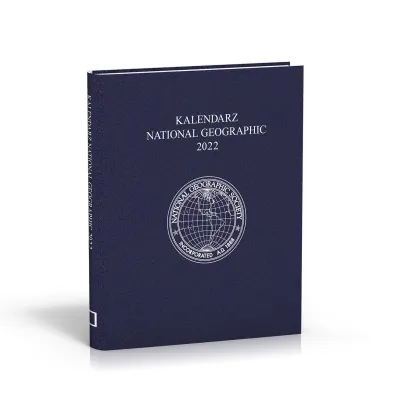 Kalendarz 2022 National Geographic, granatowy