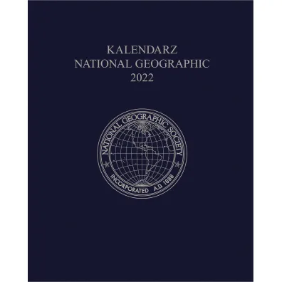 Kalendarz 2022 National Geographic, granatowy