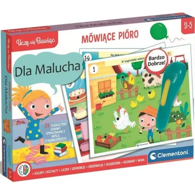 M�wi�ce Pi�ro 500 Pyta� dla malucha Clementoni