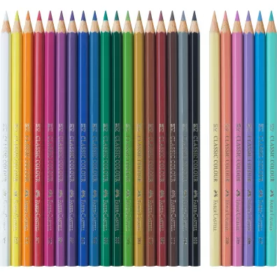 Faber-Castell Kredki sze�ciok�tne Unicorn 24 szt.
