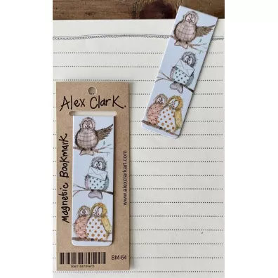 Alex Clark Zakadka do ksiki BM64 Sowy