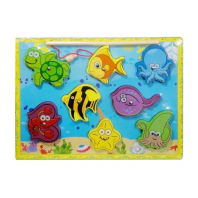 Puzzle Uk�adanka drewniana z w�dk� Swede
