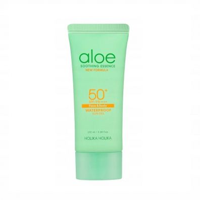Holika Holika Aloe Soothing Essence Face & Body Waterproof Sun Gel SPF50+ żel przeciwsłoneczny do twarzy i ciała 100 ml
