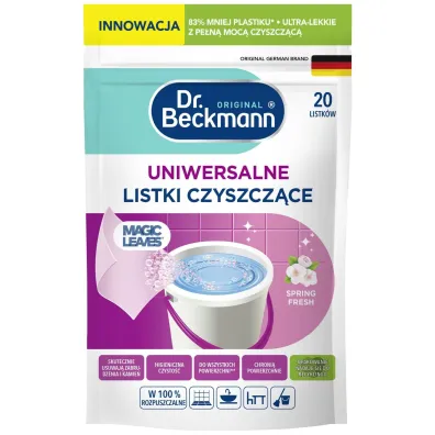 Dr. Beckmann Magic Leaves Listki czyszcz�ce uniwersalne Spring Fresh 20 szt.