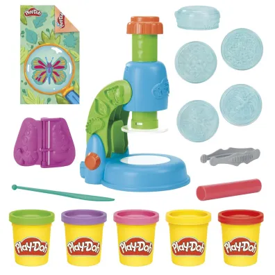 Play-Doh Podwietnlany Mikroskop, zabawka kreatywna Hasbro