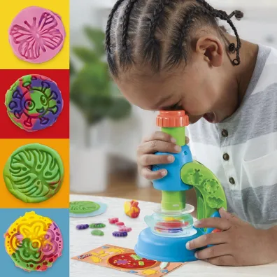 Play-Doh Podwietnlany Mikroskop, zabawka kreatywna Hasbro