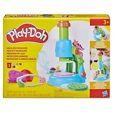Play-Doh Podwietnlany Mikroskop, zabawka kreatywna Hasbro