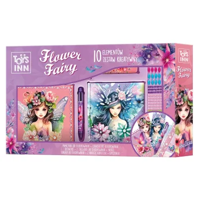 Zestaw kreatywny Flower Fairy 10 el. Stnux