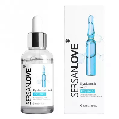 SersanLove Hyaluronic Acid Essence nawilajce serum do twarzy z kwasem hialuronowym i ekstraktami rolinnymi 30 ml