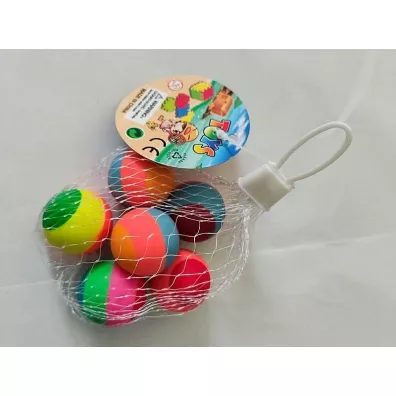 Pi�eczki kauczukowe 3.2cm 6 szt Adar