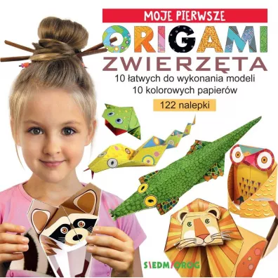 Zwierz�ta. Moje pierwsze origami - Marcelina Grabowska-Pi�tek