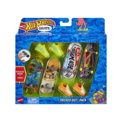 Hot Wheels Skate Deskorolka + buty 4-pak Hot Wheels HNG72 Mattel