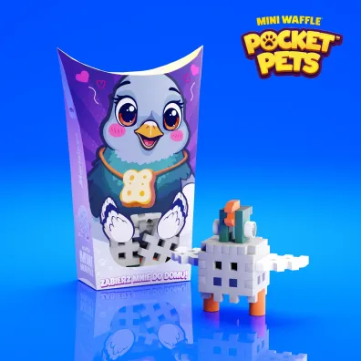 KLOCKI KONSTR WAFLE MINI 16EL GOLAB MARIO WB