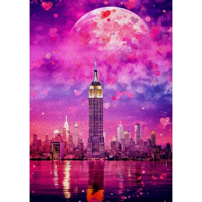 Puzzle 1000 el. Walentynki w Nowym Jorku Enjoy