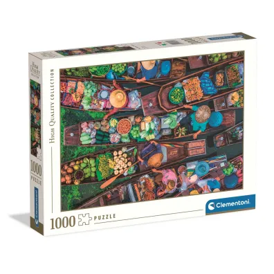 Puzzle 1000 el. HQ Thai Floating Market Clementoni