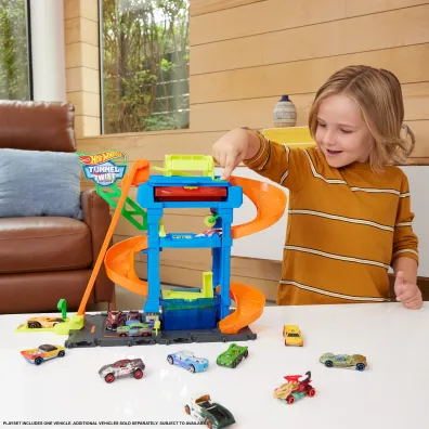 Hot Wheels. City: Myjnia samochodowa Mattel