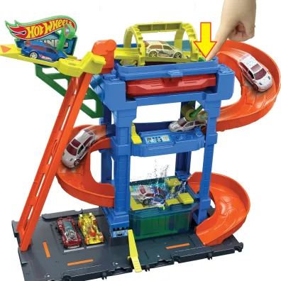 Hot Wheels. City: Myjnia samochodowa Mattel