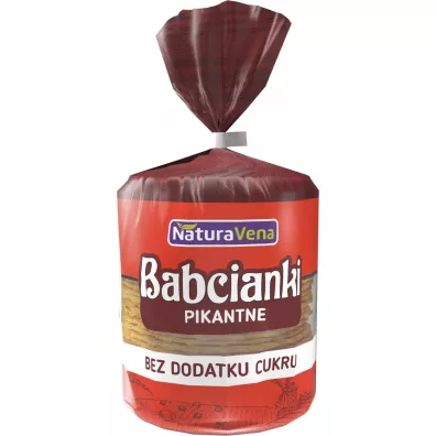 NaturaVena Babcianki pikantne bez dodatku cukru 110 g