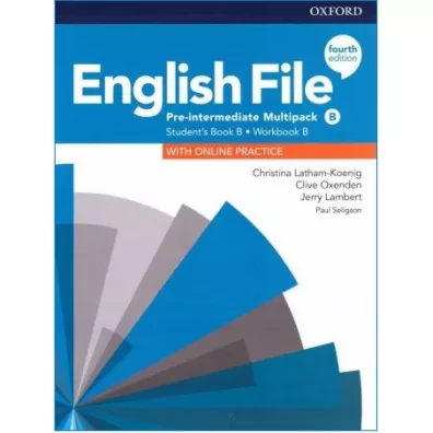 English File 4th edition. Pre-Intermediate. Student's Book/Workbook MultiPack B - Christina Latham-Koenig, Clive Oxenden, Paul Seligson, Jerry Lambert
