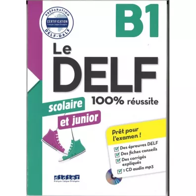 DELF 100% reussite B1 ksi��ka + CD - Bruno Girardeau, Marie Rabin