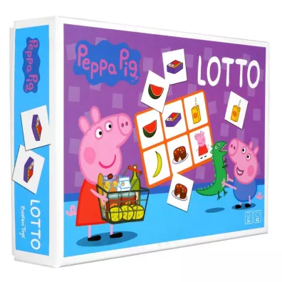 Lotto dla dzieci �winka Peppa Cass film