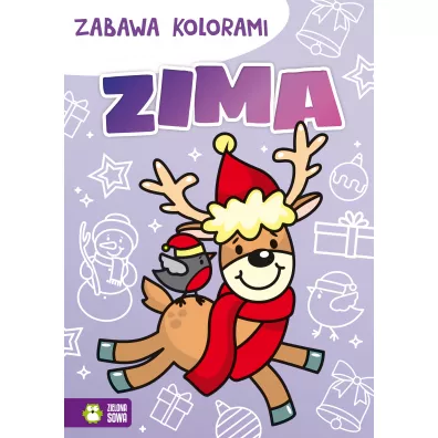 Zabawa Kolorami. Zima - Barbara Supe�, Anetta  Radziszewska