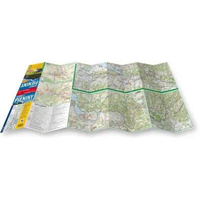 Gorce i Pieniny mapa turystyczna 1:50 000 laminat 2024