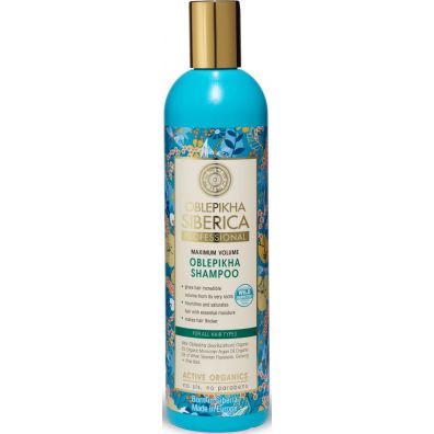Natura Siberica Oblepikha Maximum Volume Shampoo rokitnikowy szampon zwikszajcy objto wosw 400 ml