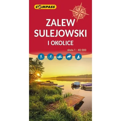 Zalew Sulejowski i okolice. Mapa turystyczna w skali 1:40 000