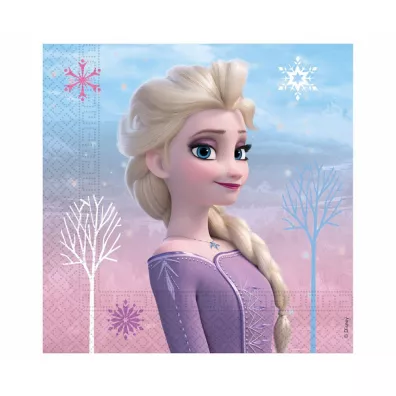 Godan Serwetki papierowe Kraina Lodu Frozen 2 Wind Spirit 33 x 33 cm