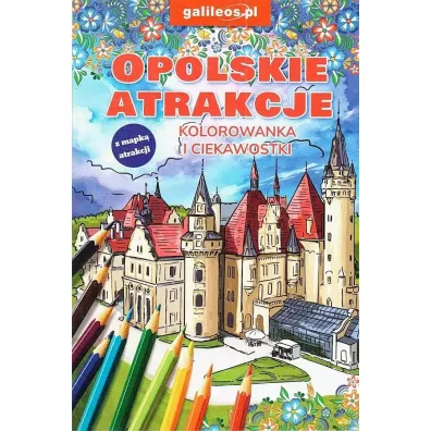 Opolskie atrakcje - kolorowanka 2025