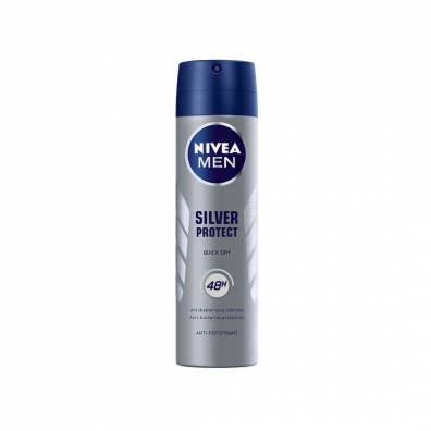 Nivea Men Silver Protect antyperspirant spray 48H 150 ml