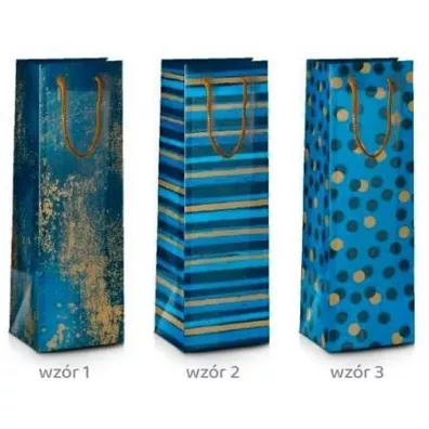 Pan Dragon Torba prezentowa Grand Deep Blue 36x12x10cm MIX