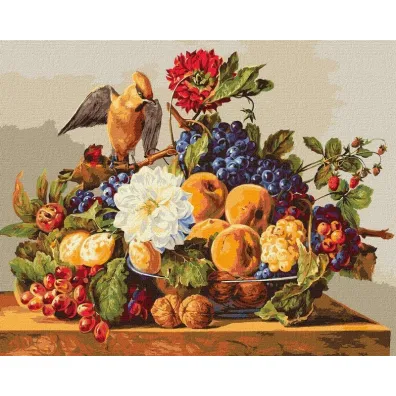 Ideyka Malowanie po numerach z ram� - Jemio�uszka obiad 40x50cm