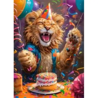 Puzzle 60 el. Happy Birthday! Castorland