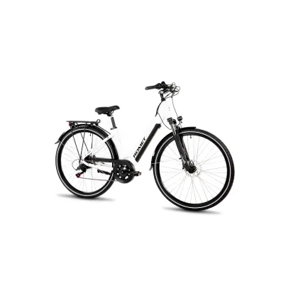 Romet Rower elektryczny WAVE AN 1.0 R 504WH bia�y 17 M