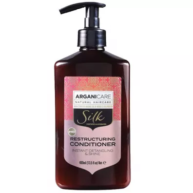 Arganicare Od�ywka rozpl�tuj�ca w�osy z jedwabiem 400 ml